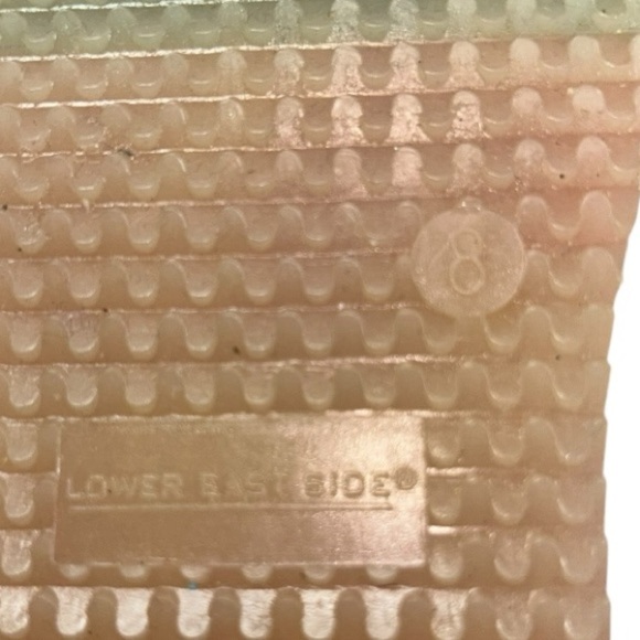 Lower East Side Red Rare Y2K Vintage Platform Flip Flop Sandals Women’s Sz 8 - Picture 12 of 12